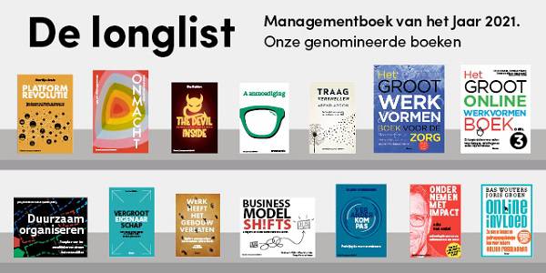 De Longlist voor Managementboek van het Jaar 2021 is bekend!