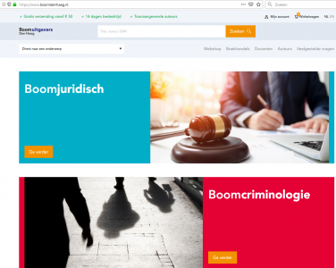 De nieuwe website van Boom uitgevers Den Haag is live!