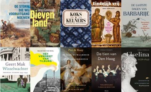 De longlist van de Libris Geschiedenis Prijs 2025 is bekendgemaakt