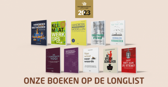 Longlist voor Managementboek 2023 is bekend!